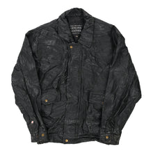  Vintage black Napoline Leather Jacket - mens large