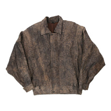  Vintage brown Unbranded Leather Jacket - mens small