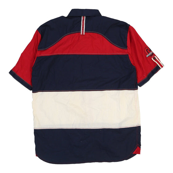 Vintage block colour Australia America Coogi Short Sleeve Shirt - mens x-large