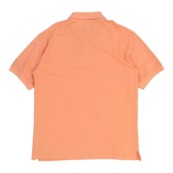 Vintage orange Armani Jeans Polo Shirt - mens x-large