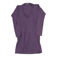  Vintage purple Yves Saint Laurent Dress - womens large