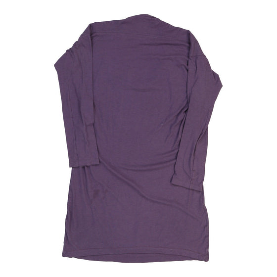 Vintage purple Yves Saint Laurent Dress - womens large