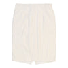 Vintage white Moschino Jeans Cord Skirt - womens 34" waist