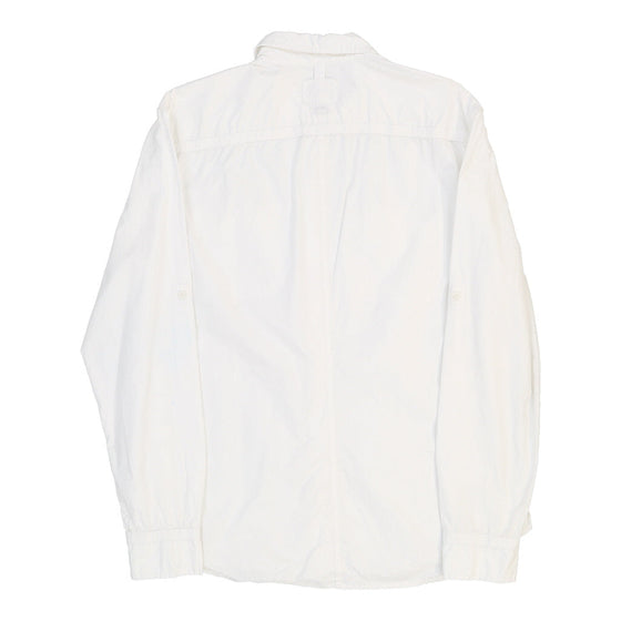 Vintage white Armani Exchange Shirt - mens large