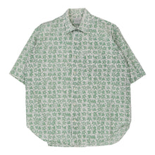  Vintage green Benetton Short Sleeve Shirt - mens small