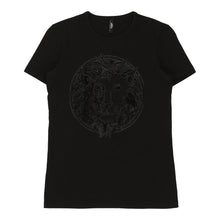  Vintage black Versus By Versace T-Shirt - womens small