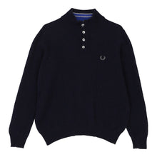  Vintage navy Fred Perry Jumper - mens small
