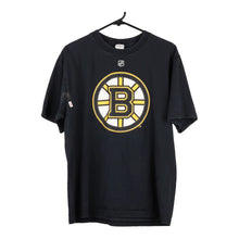  Vintage black Boston Bruins Reebok T-Shirt - mens medium