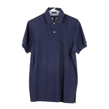  Vintage blue Tommy Hilfiger Polo Shirt - mens medium