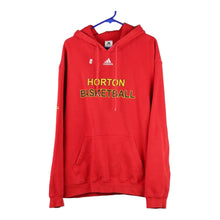  Vintage red Horton Basketball Adidas Hoodie - mens large