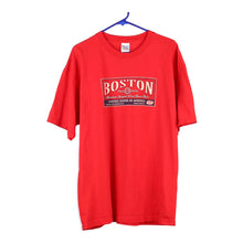  Vintage red Boston Gildan T-Shirt - mens x-large