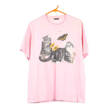  Vintage pink Screen Stars T-Shirt - womens large