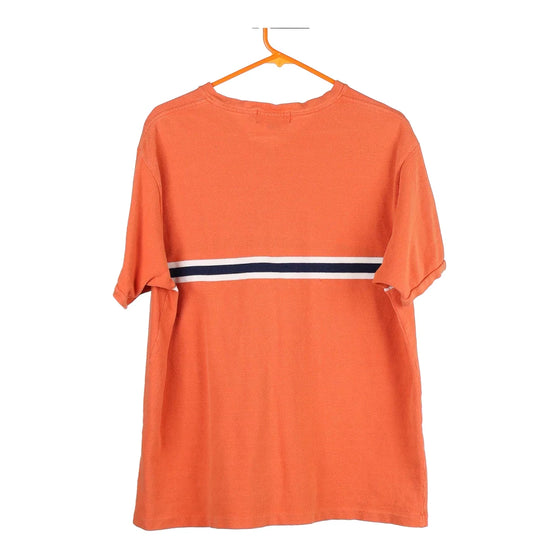 Vintage orange Ralph Lauren T-Shirt - mens x-large