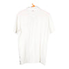 Vintage white Bootleg Napapijri Polo Shirt - mens large
