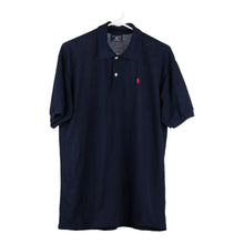 Vintage blue Bootleg Polo Sport Polo Shirt - mens x-large