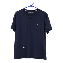  Vintage navy Tommy Hilfiger T-Shirt - mens medium