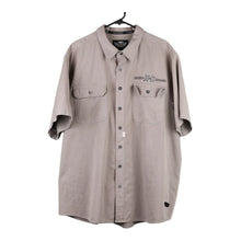  Vintage grey Harley Davidson Short Sleeve Shirt - mens xxx-large