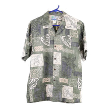  Vintage green Rjc Hawaiian Shirt - mens medium