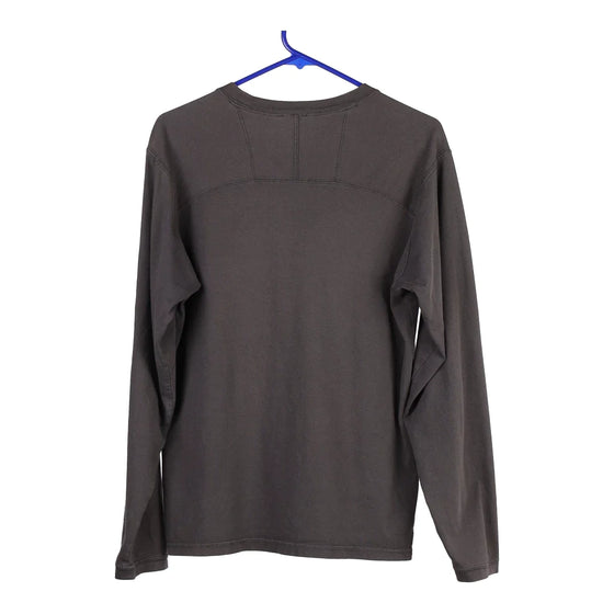 Vintage grey The North Face Long Sleeve T-Shirt - mens small