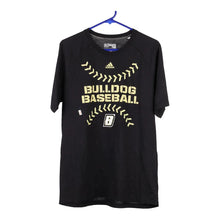  Vintage black Bulldog Baseball Adidas T-Shirt - mens large