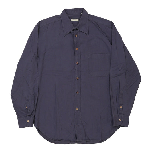 Vintage blue Romeo Gigli Shirt - mens x-large