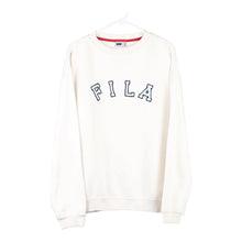  Vintage white Fila Sweatshirt - mens large