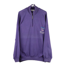  Vintage purple Adidas 1/4 Zip - mens xx-large