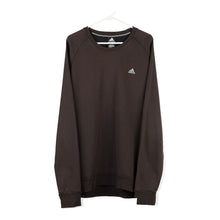  Vintage brown Adidas Sweatshirt - mens x-large