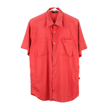  Vintage red Versace Sport Short Sleeve Shirt - mens large