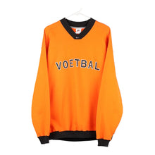  Vintage orange Voetbal Nike Sweatshirt - mens xx-large