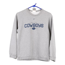  Vintage grey Age 13-14 Dallas Cowboys Nike Sweatshirt - boys large