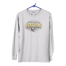  Vintage grey Age 10-12 Steelers Reebok Sweatshirt - boys x-large