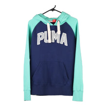  Vintage blue Puma Hoodie - womens medium