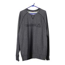  Vintage grey Reebok Sweatshirt - mens xxx-large