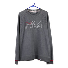  Vintage grey Fila Sweatshirt - mens x-large