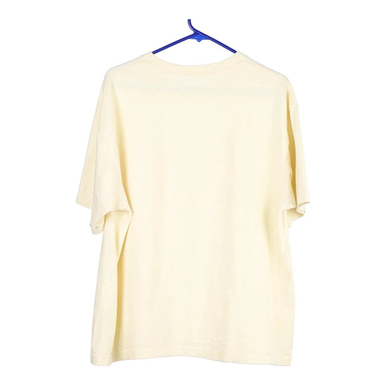 Vintage yellow Tee Jays T-Shirt - womens x-large