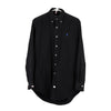 Vintage black Ralph Lauren Shirt - mens small