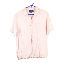  Vintage pink Ralph Lauren Short Sleeve Shirt - womens medium