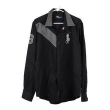  Vintage black Bootleg Ralph Lauren Shirt - mens xx-large