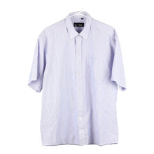  Vintage blue Bootleg Ralph Lauren Short Sleeve Shirt - mens xx-large