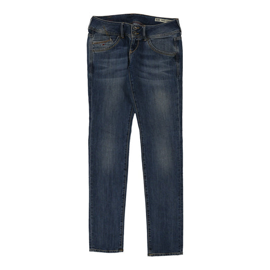 Hilfiger Denim Skinny Jeans - 33W UK 10 Blue Cotton