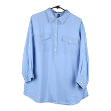  Vintage blue Ralph Lauren Shirt - womens x-large