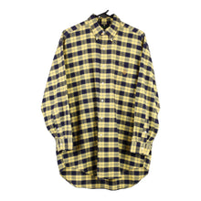  Vintage yellow Ralph Lauren Flannel Shirt - mens medium