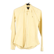  Vintage yellow Ralph Lauren Shirt - womens xx-small