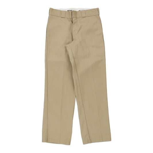 Vintage beige 874 Dickies Trousers - womens 28" waist