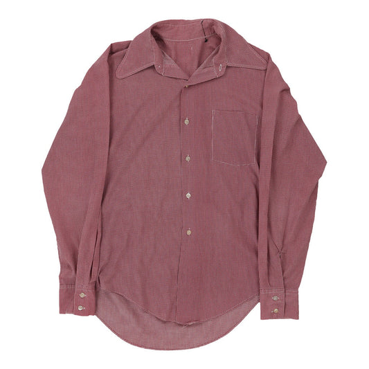 Vintage red 1970's Unbranded Shirt - mens medium