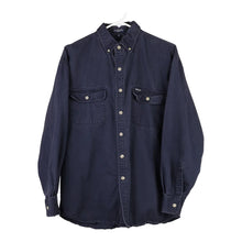  Vintage navy Dickies Flannel Shirt - mens medium