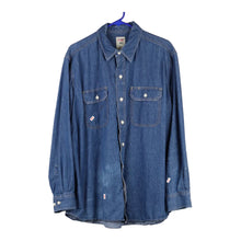  Vintage blue Dickies Denim Shirt - mens x-large