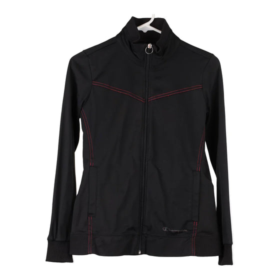 Vintage black Champion Track Jacket - womens small