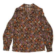 Vintage multicoloured Nucci Patterned Shirt - womens medium